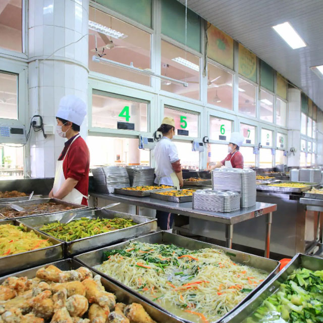 深圳市水蜜桃视频在线观看農產品有限公司機關食堂承包案例