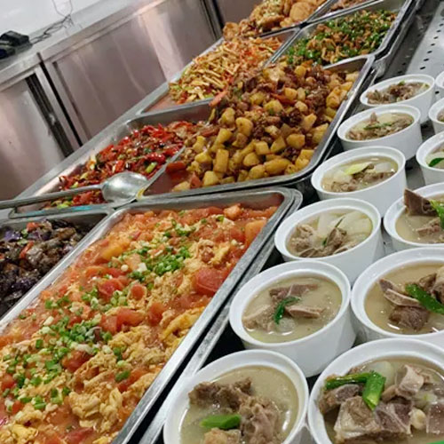 深圳市水蜜桃视频在线观看農產品有限公司事業單位食堂案例