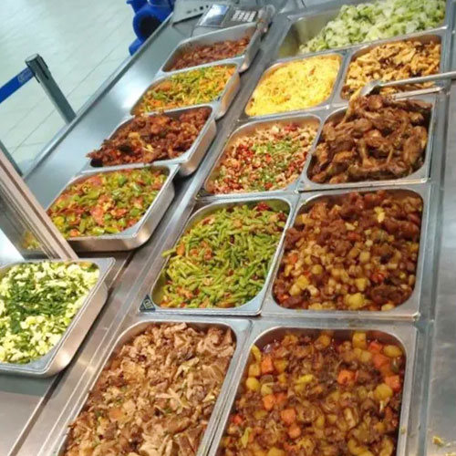 深圳市水蜜桃视频在线观看農產品有限公司學校食堂承包案例