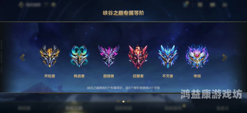 lol手游段位，探索英雄联盟手游中的等级与成就lol手游段位级别图