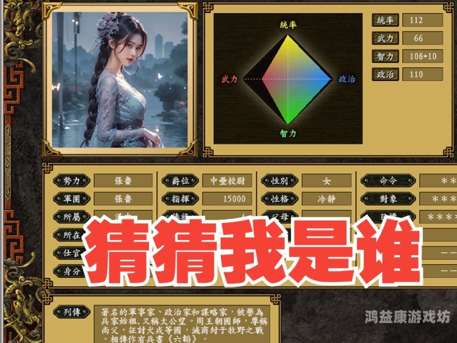三国志14隐藏武将全解析，深度揭秘那些不为人知的英雄