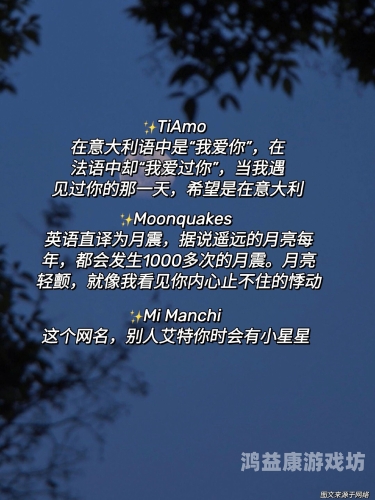 探寻独特且富有诗意的二字ID稀少好听的二字id女生网名