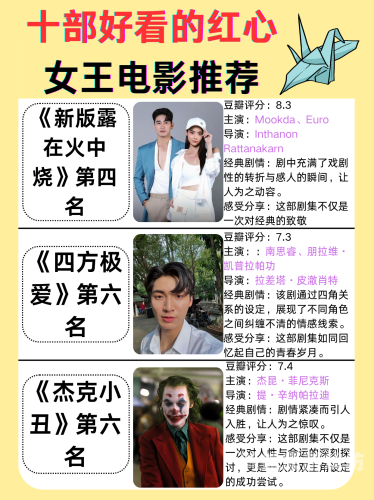 国产、日韩、欧美影视剧大比拼，一二三四五六七部经典作品解析